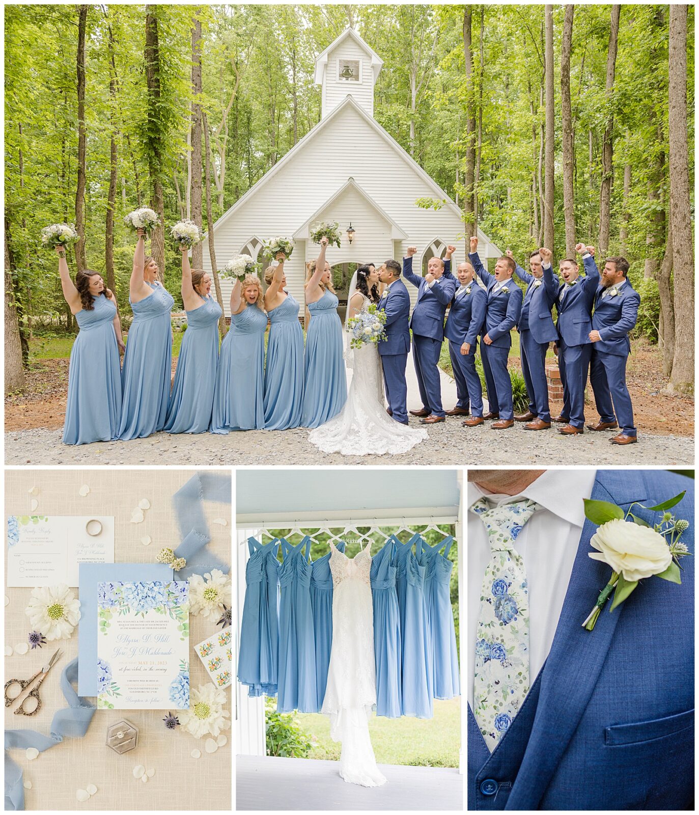 Intimate Wedding at The Cornelius Properties in Goldsboro, NC / Alyssa